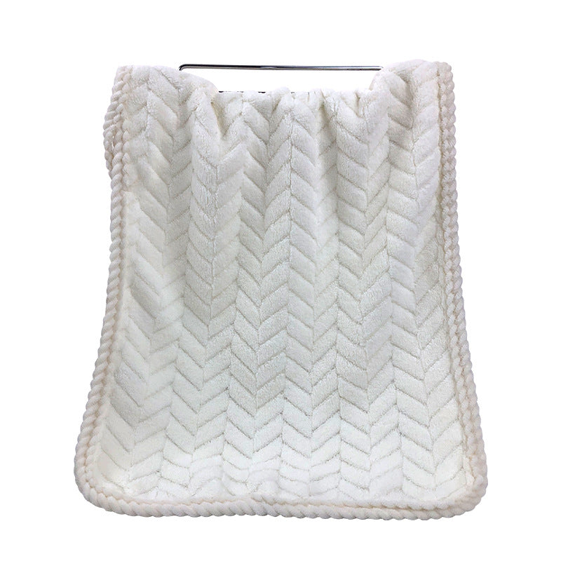 Cozy blanket with modern pattern Stornfield