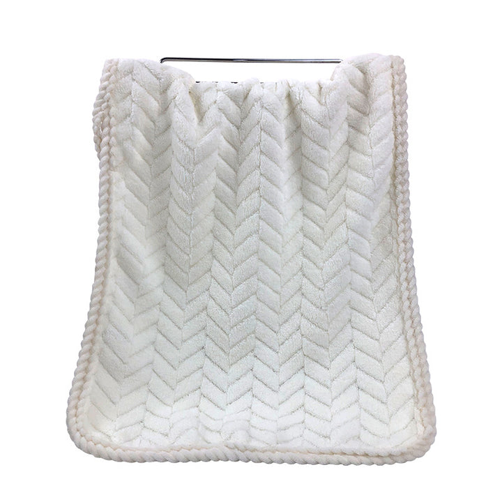 Cozy blanket with modern pattern Stornfield