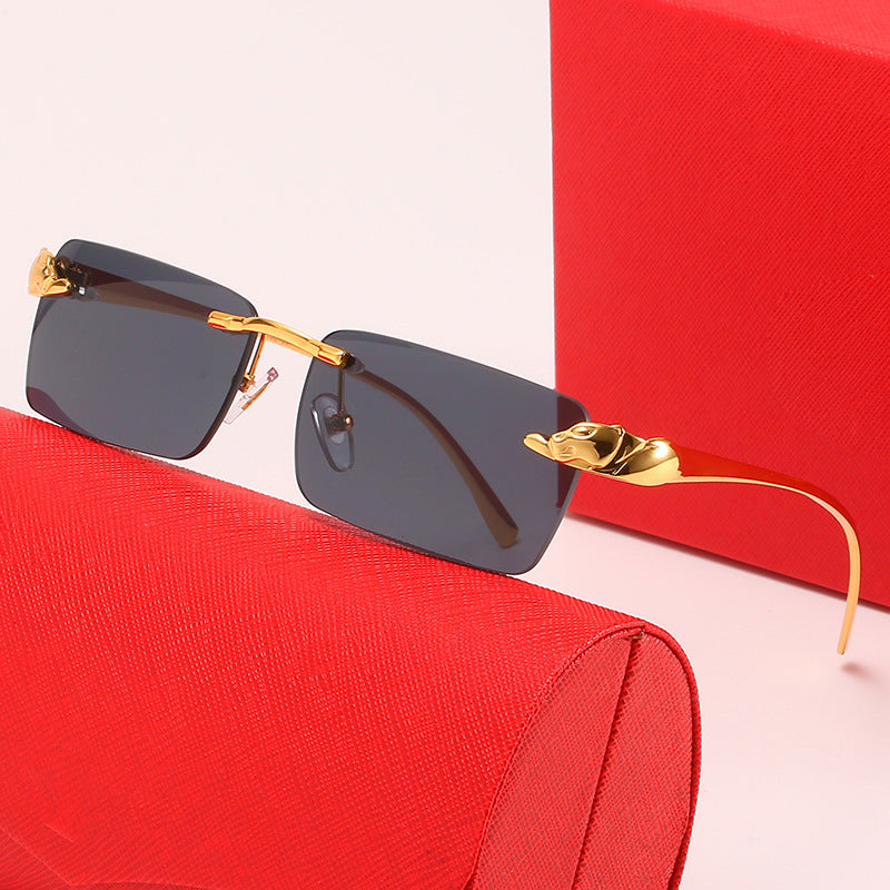 Women's fashionable sunglasses with elegant metal frame and innovative lenses Stornfield