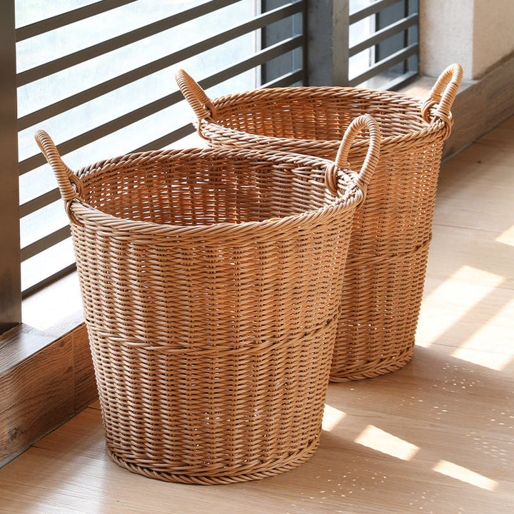 Woven Laundry Storage Basket Stornfield