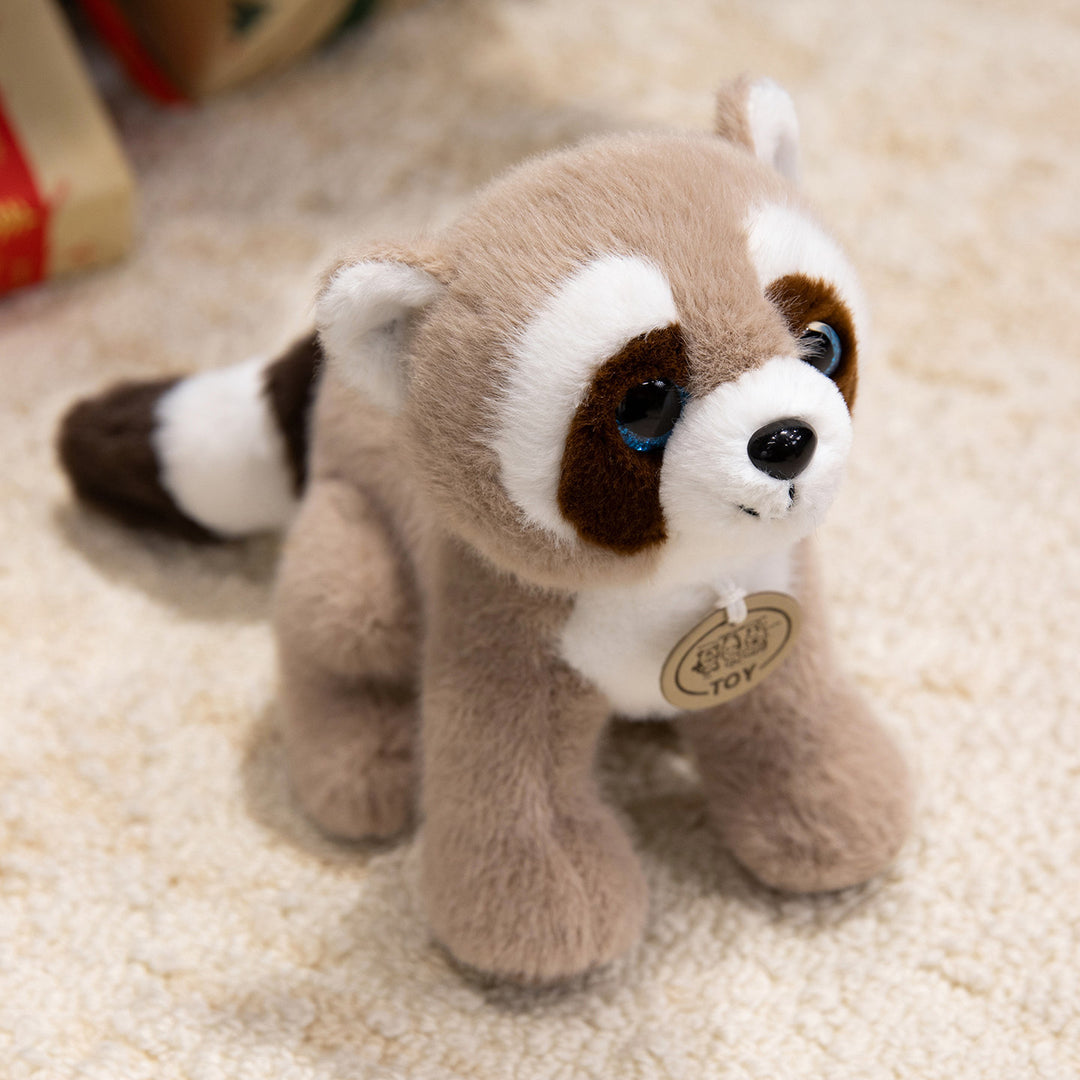 Hooded Panda Plush Collectible with Sparkle Eyes & Ultra-Soft Faux Fur Stornfield