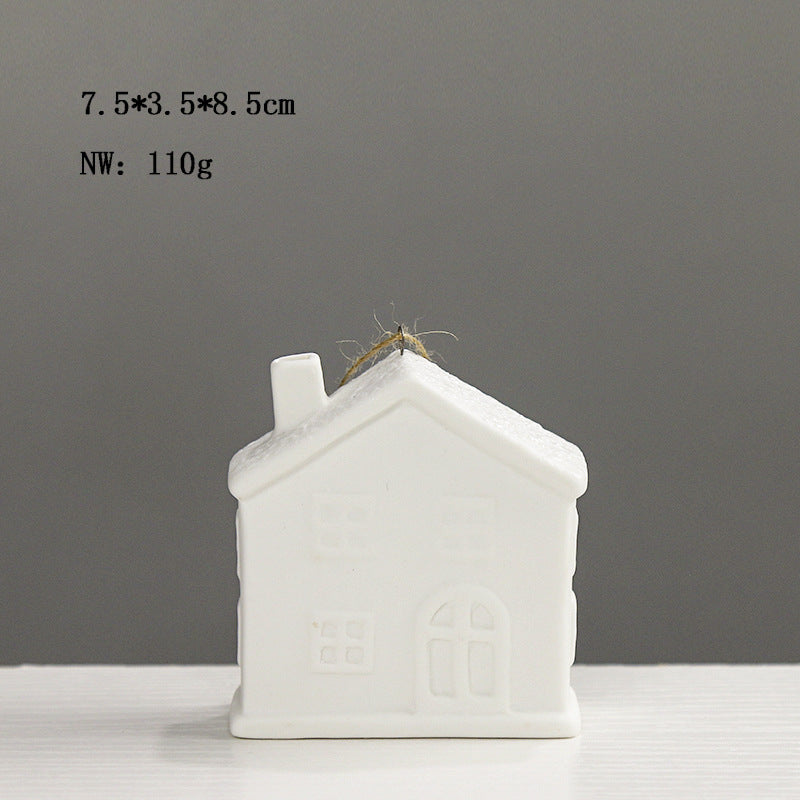 Decorative House-Shaped Ceramic Stornfeild
