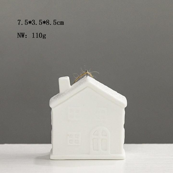 Decorative House-Shaped Ceramic Stornfeild
