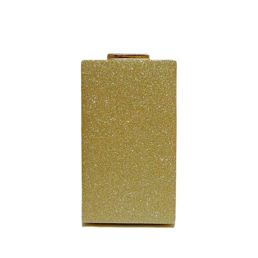 Elegant Crystal-Accented Evening Clutch