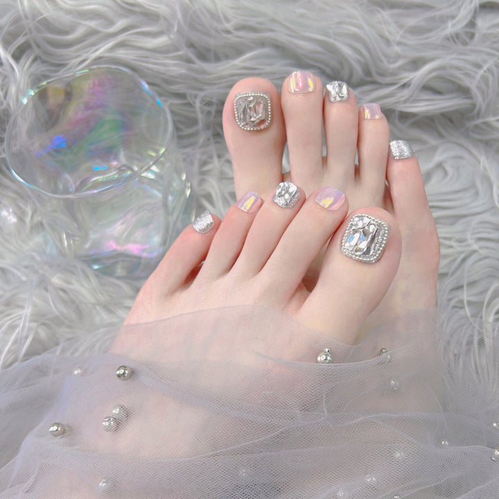 Luxury Rhinestone-Decorated Pedicure Set Stornfield