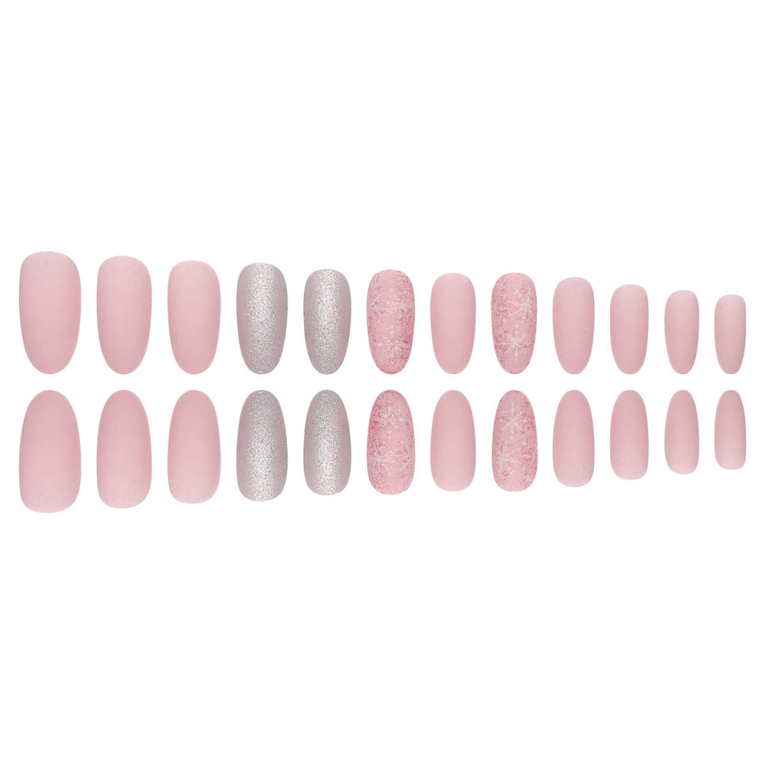 Luxurious Long-Lasting Press-On Nails Set Stornfield