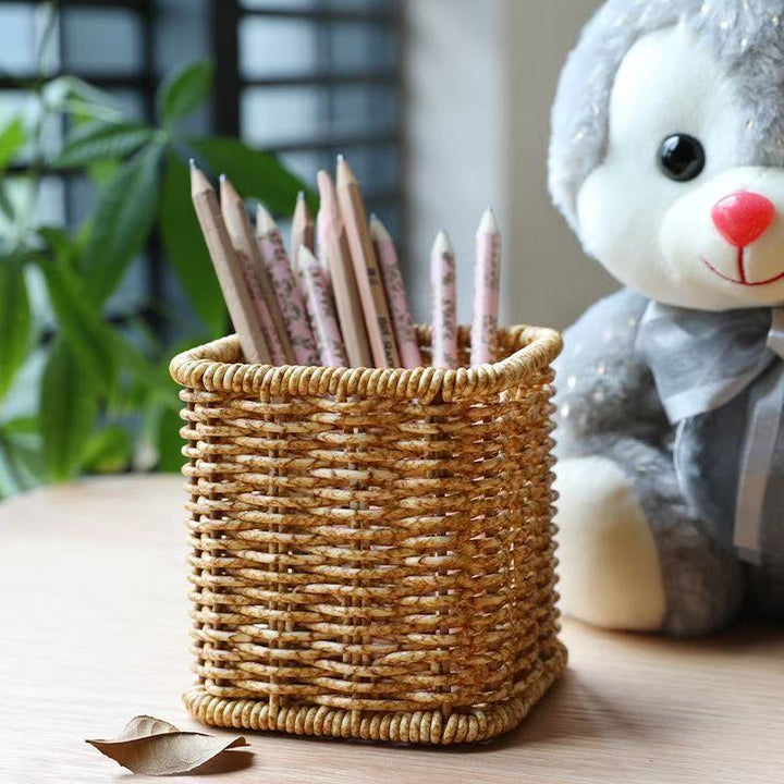 Handwoven Decorative Storage Bin Stornfield