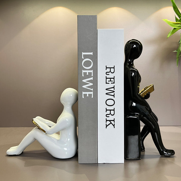 Artistic Sitting Figurine for Home Display