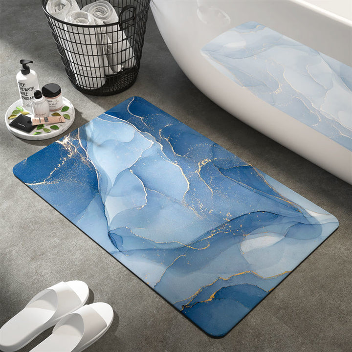Artistic Abstract Bath Mat