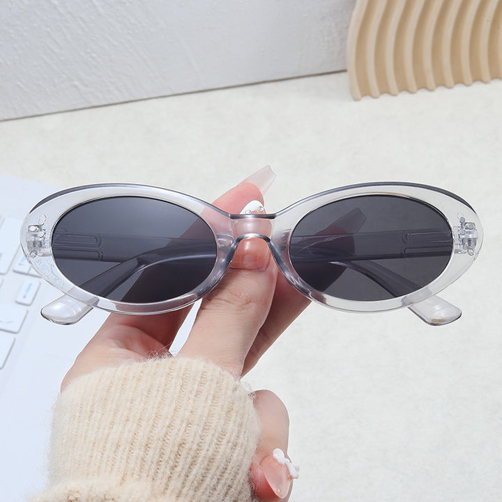 Ladies fashionable sunglasses in elegant oval design Stornfield