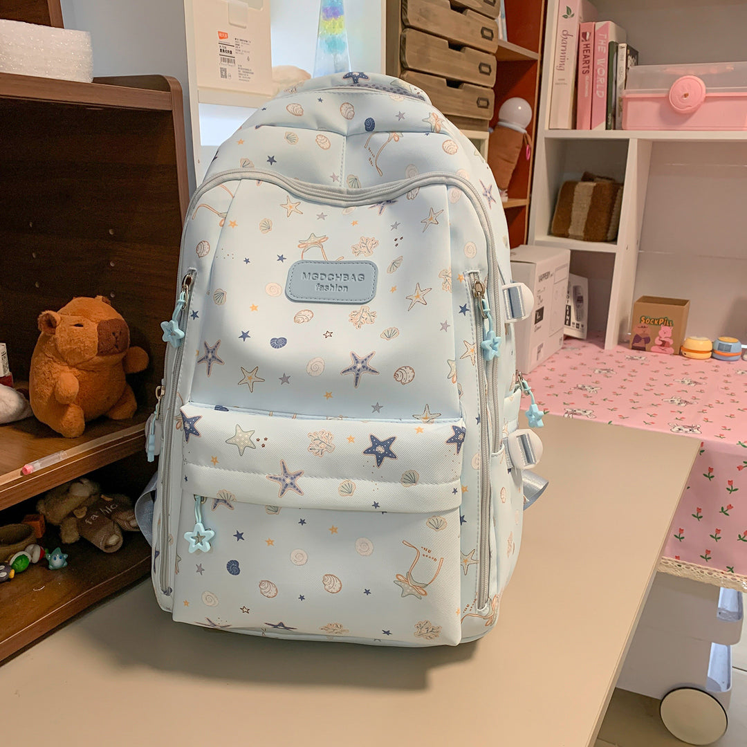 Playful Nautical-Themed Backpack Stornfield