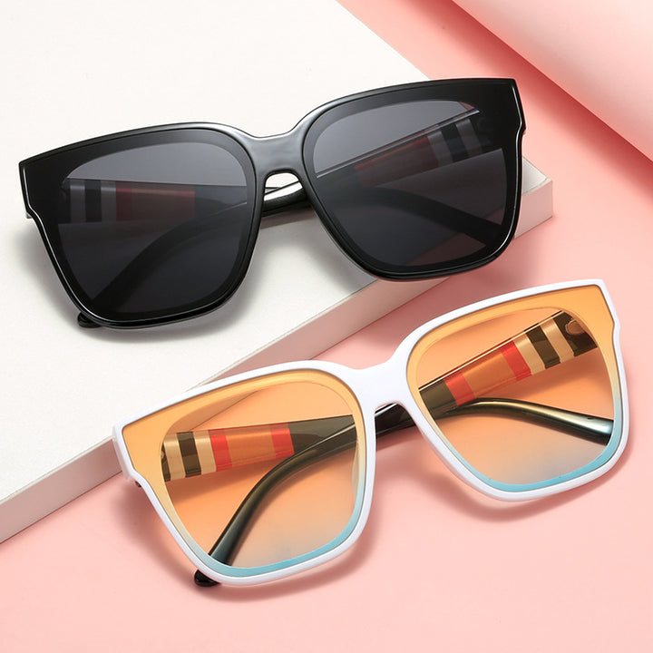 Ladies fashionable sunglasses with striking oversized frame and UV protection Stornfield