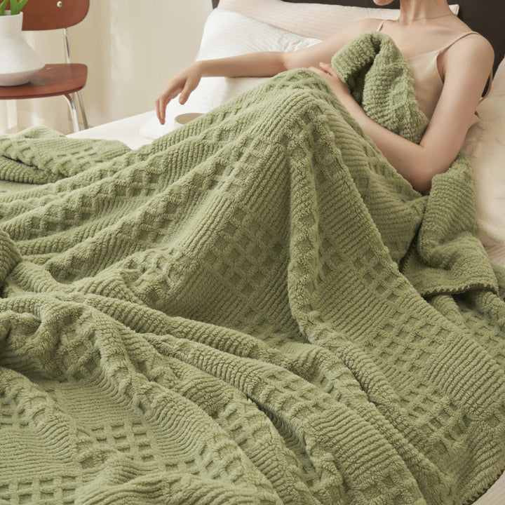 Textured Cozy Blanket Stornfield