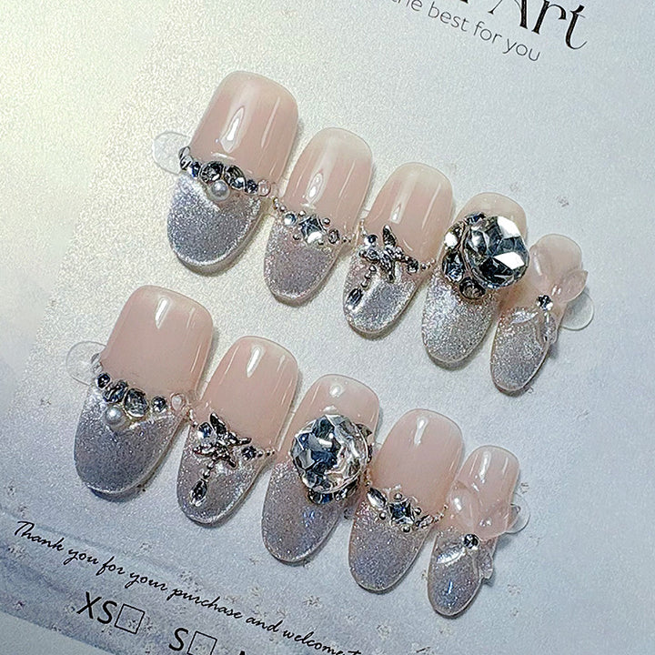 Decorative Press-On Nail Set Stornfield