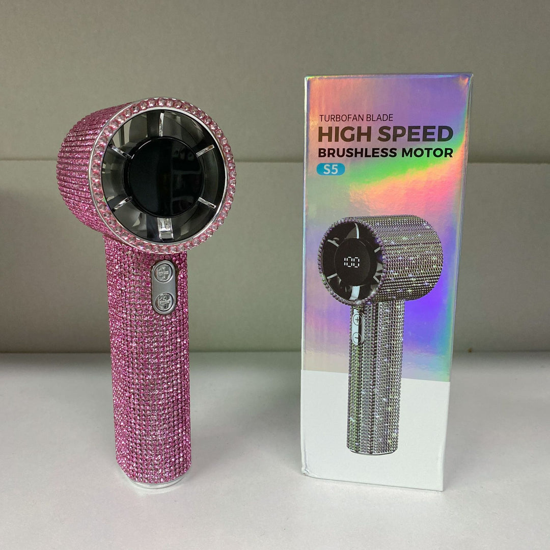 Women's High-Performance Handheld Hair Dryer with Brilliant Accents Stornfield