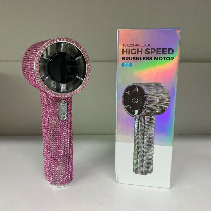 Women's High-Performance Handheld Hair Dryer with Brilliant Accents Stornfield