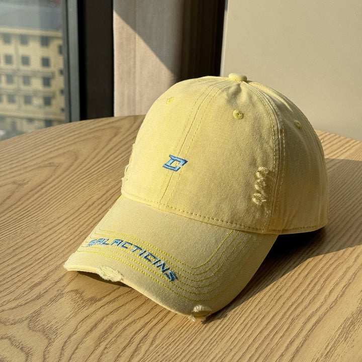 Men's Distressed Denim Baseball Cap Stornfield