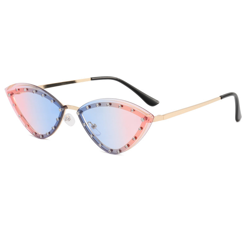 Women's Cat-Eye Sunglasses with Glitter Details Stornfield