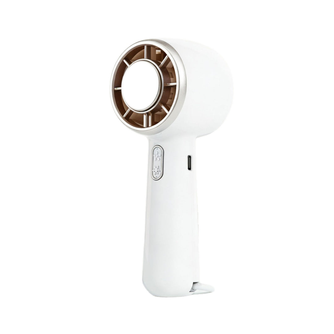 Women Portable Hand Fan with Ergonomic Design and USB Charging Function Stornfield
