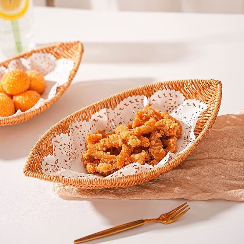 Women's Stylistically Safe Rattan Plate Stornfield