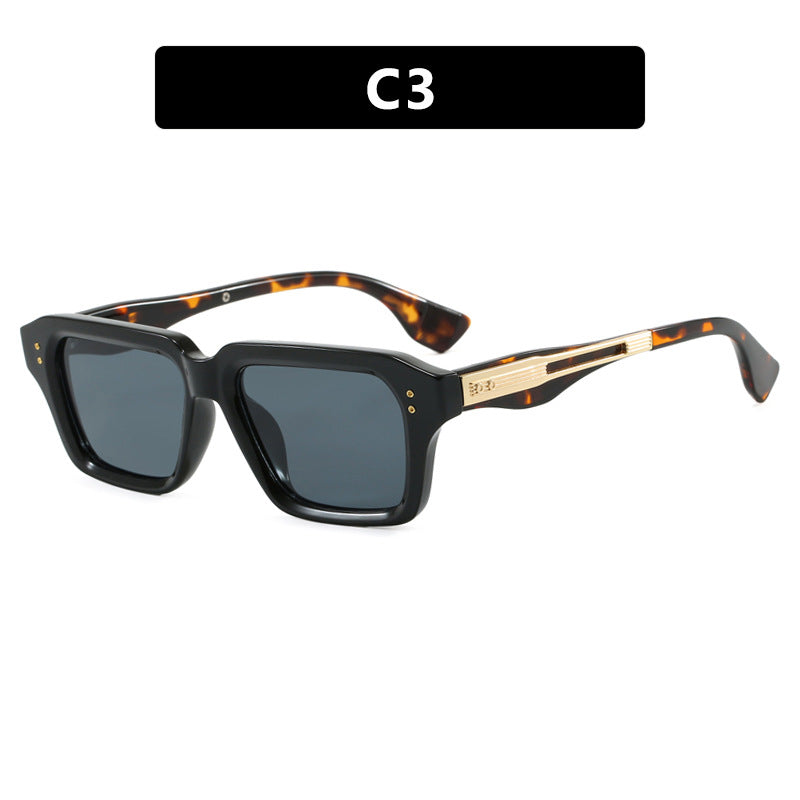 Women's stylish square sunglasses with luxurious tortoiseshell pattern and durable frame Stornfield