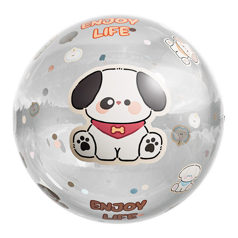 Unisex Inflatable Play Ball with Cheerful Bear Design Stornfield