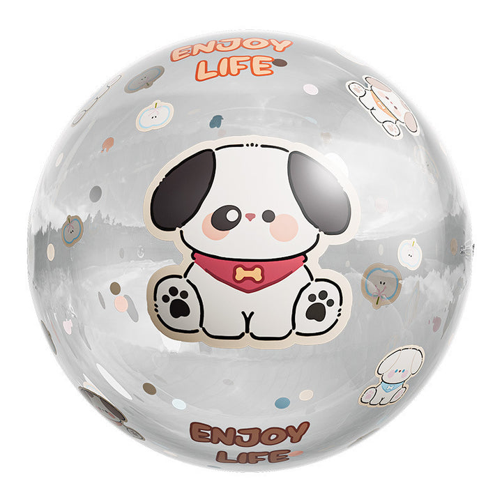 Unisex Inflatable Play Ball with Cheerful Bear Design Stornfield