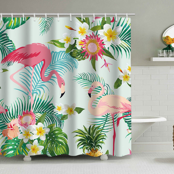 Tropical Paradise Shower Curtain Stornfield