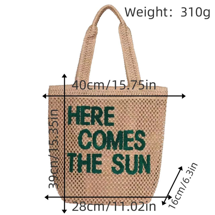 Tote bag with creative lettering Stornfield
