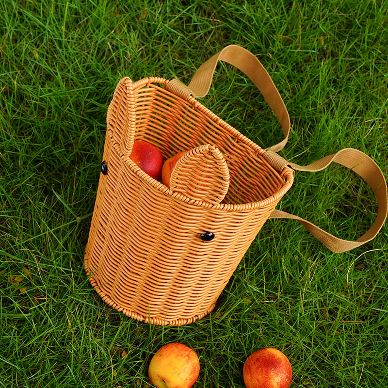 Handcrafted Woven Utility Basket Stornfield