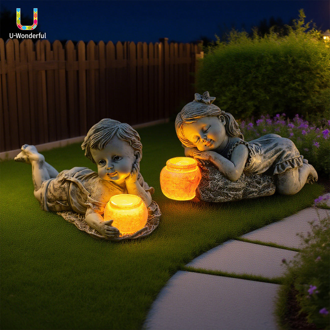 Decorative Angel Figurine Candle Holder
