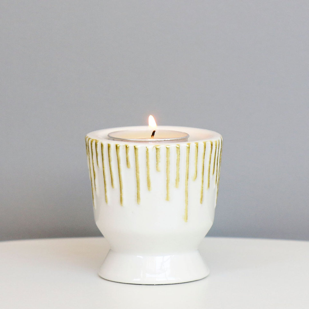 Elegant Ceramic Decorative Candle Holder Stornfeild