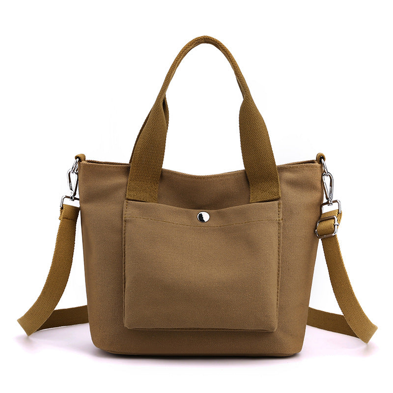 Compact Multi-Functional Canvas Handbag Stornfield
