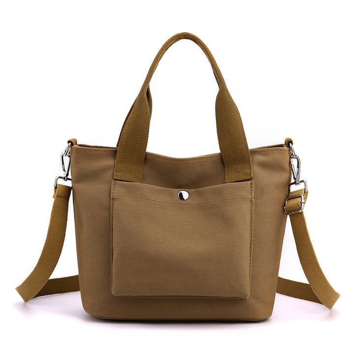 Compact Multi-Functional Canvas Handbag Stornfield