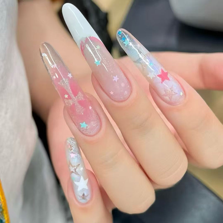 Artistic Long Stiletto Nail Enhancements Stornfield