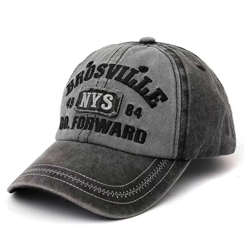 Men's Distressed Vintage-Inspired Baseball Cap Stornfield