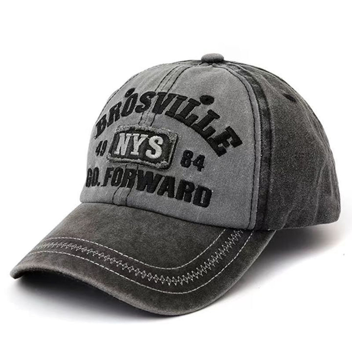Men's Distressed Vintage-Inspired Baseball Cap Stornfield