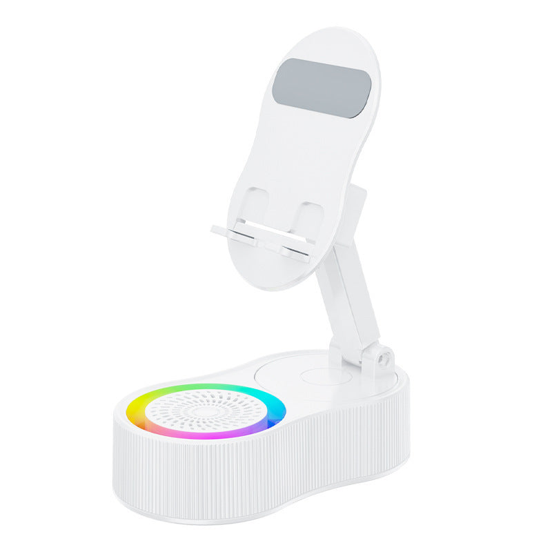 Unisex multitasking smartphone mount with integrated Bluetooth speaker Stornfield