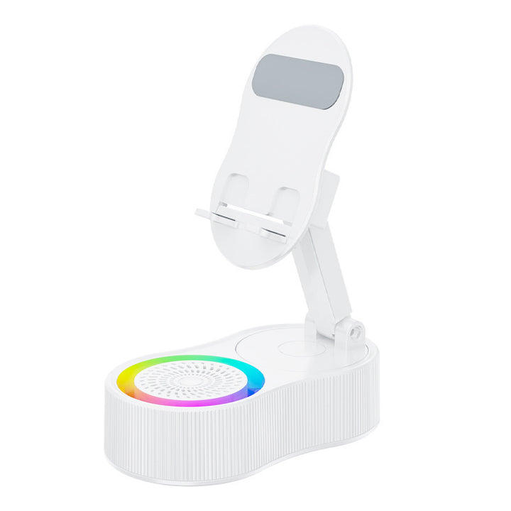 Unisex multitasking smartphone mount with integrated Bluetooth speaker Stornfield