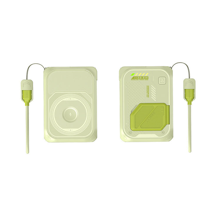 Portable power bank with innovative fast charging function and wireless charging option Stornfield