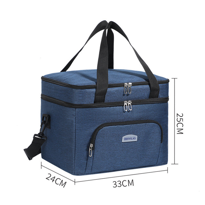 Insulated Multi-Compartment Lunch Carrier Stornfield