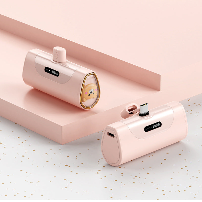 Funny power bank with integrated animal figure Stornfield