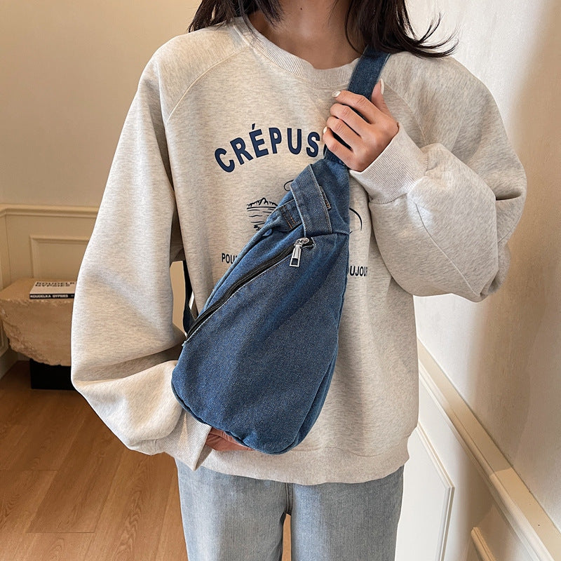 Casual Denim Sling Bag Stornfield