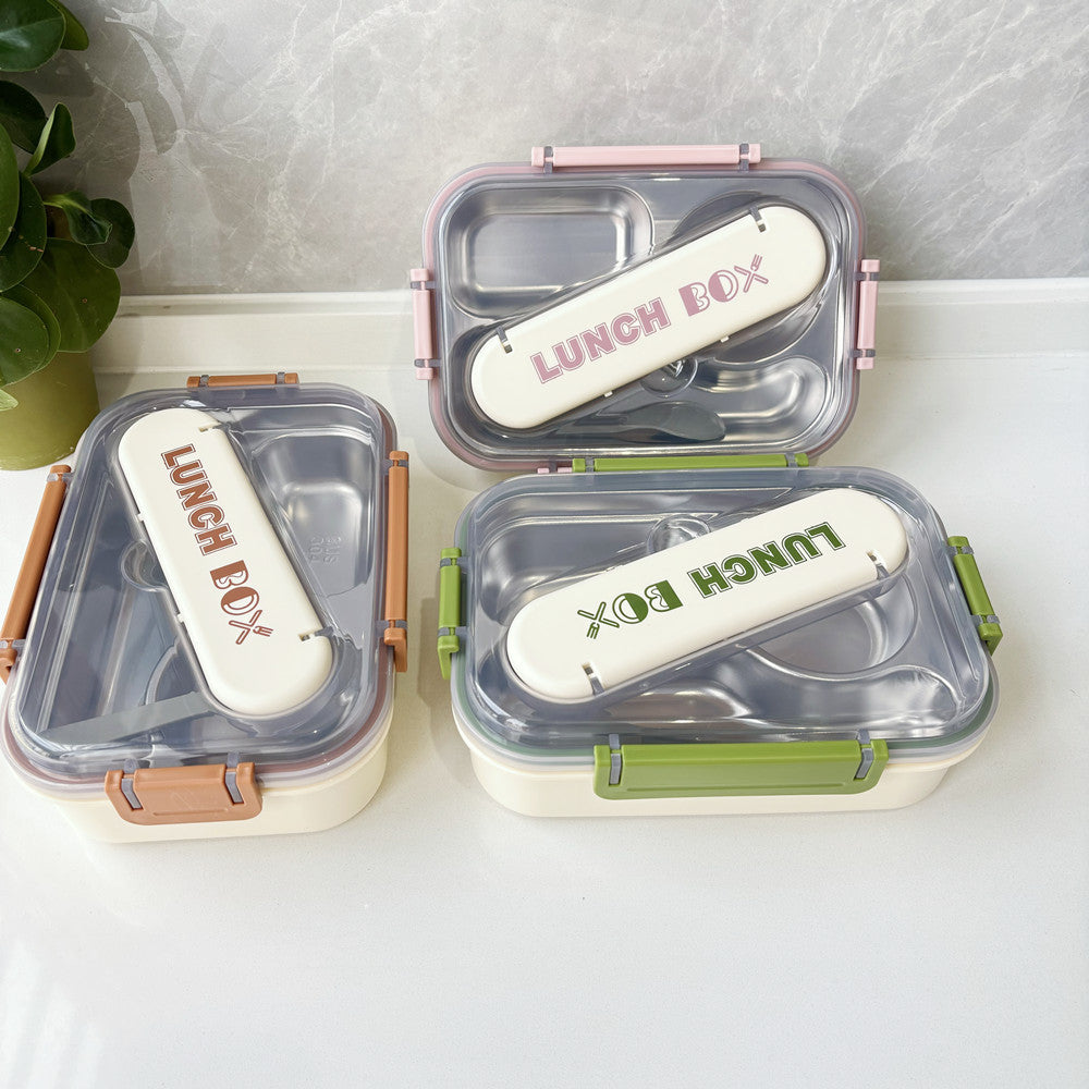 Multi-Compartment Leak-Proof Food Storage Lunch Box