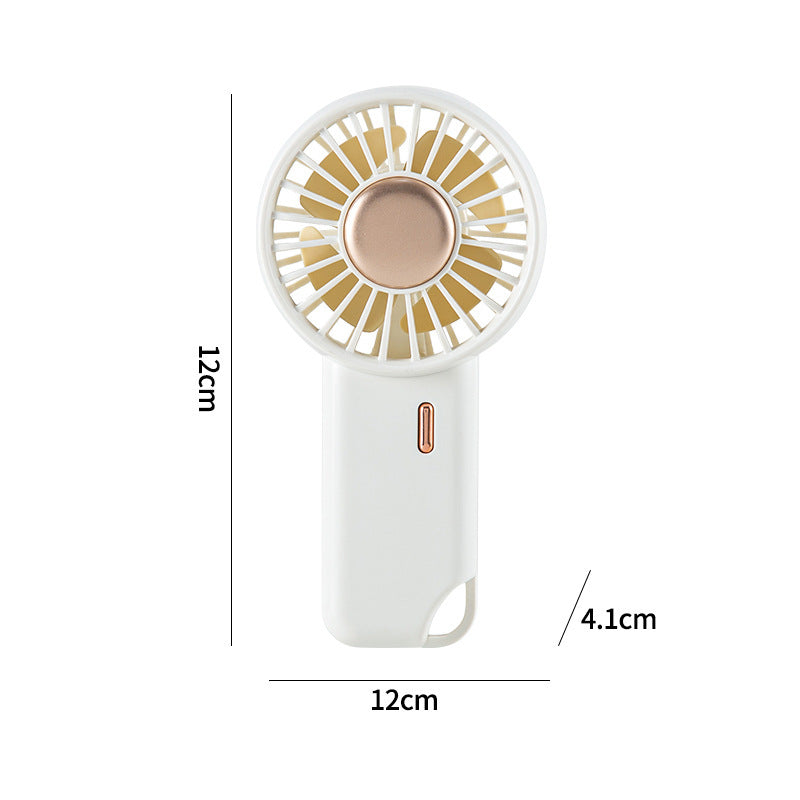 Ladies portable hand fan with ergonomic design and USB charging Stornfield