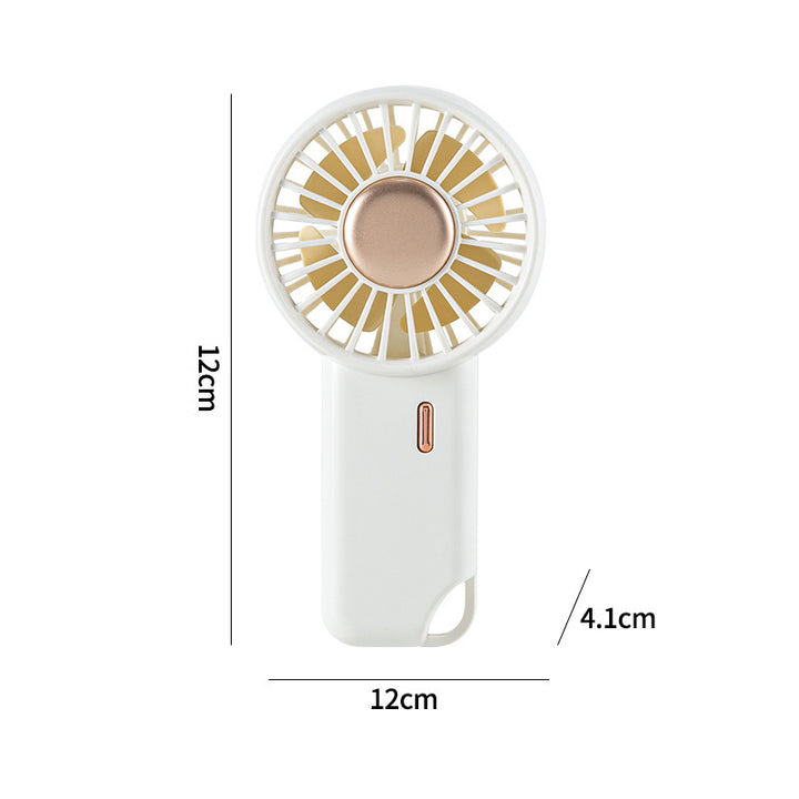 Ladies portable hand fan with ergonomic design and USB charging Stornfield