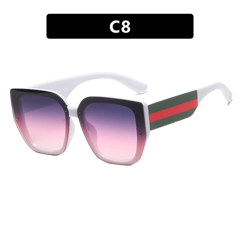 Women's oversized sunglasses with a fashionable frame and UV protection Stornfield