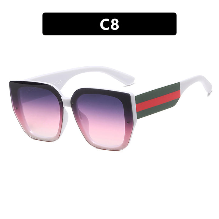 Women's oversized sunglasses with a fashionable frame and UV protection Stornfield