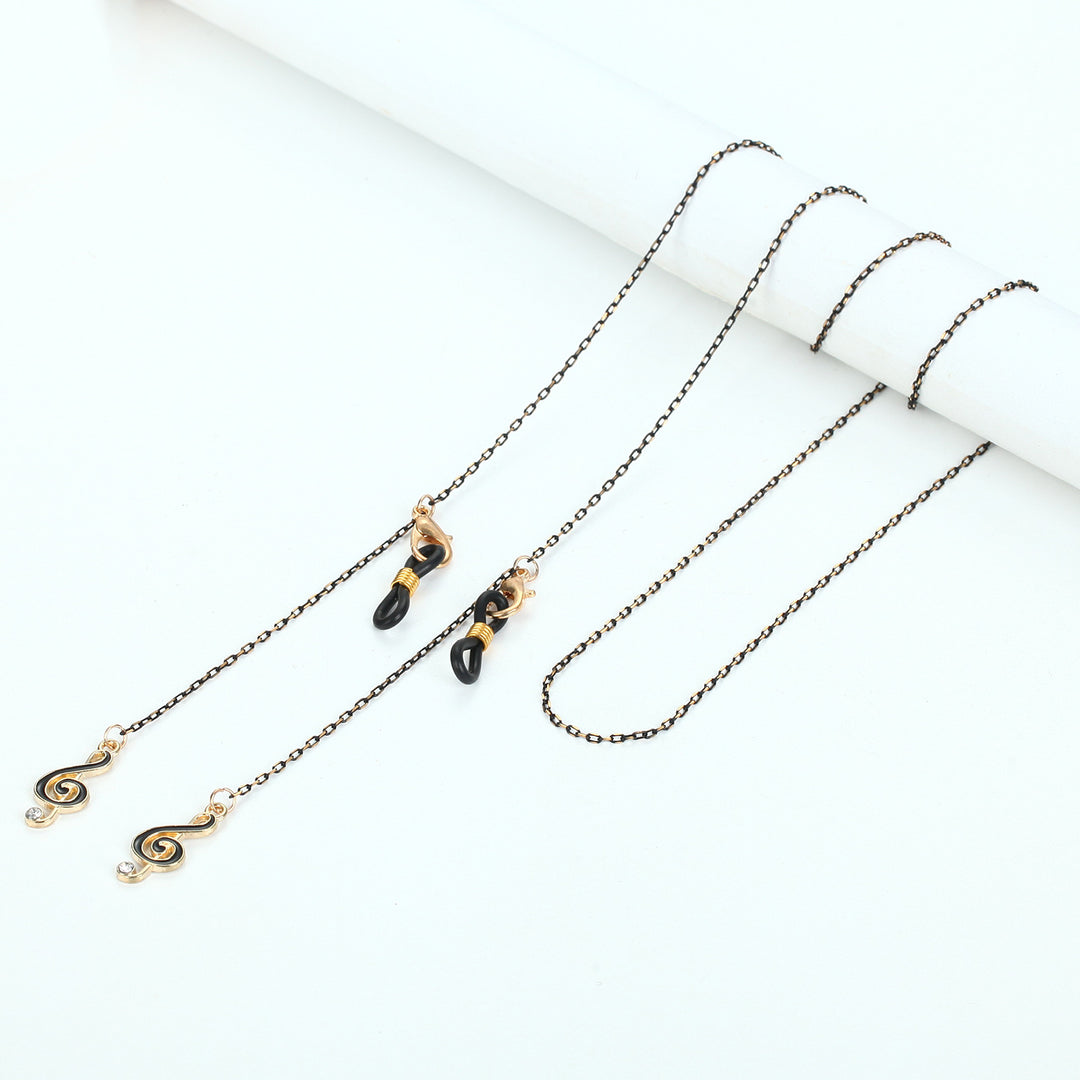 Fashionable glasses necklace with stylish pendants Stornfield