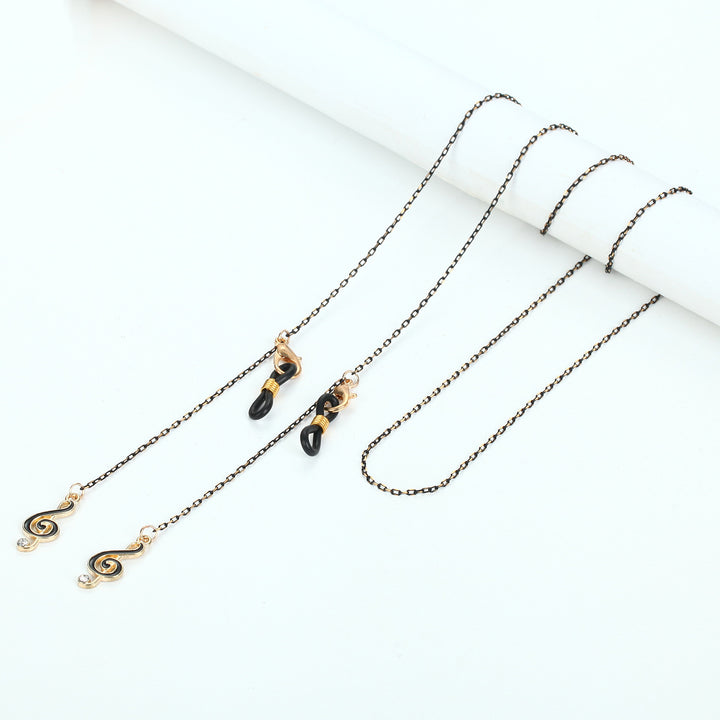 Fashionable glasses necklace with stylish pendants Stornfield